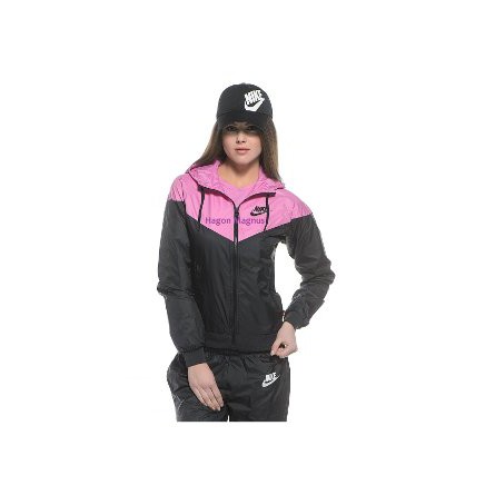 Jaket Parasut Nike Wanita Windrunner Jacket Olahraga Sport Running Lari CW Jogging Joging Jeket Par
