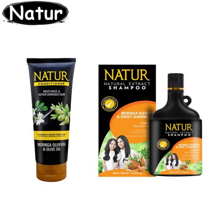 NATUR HAIR VITAMIN / SHAMPOO / CONDITIONER / HAIR TONIC ALOEVERA GINSENG