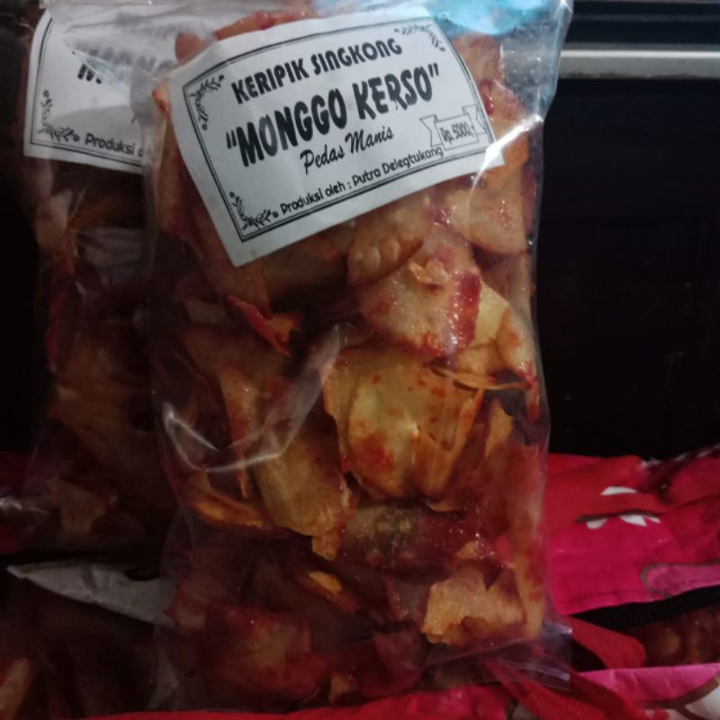 

kripik singkong pedas manis 1kg gratis ongkir