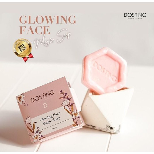 Dosting Premium Sabun Glowing Face Magic Soap 60g (ORIGINAL &amp; BPOM