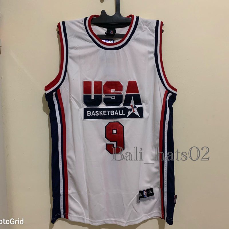 Jersey Basket NBA usa Jersey Nba Grade Original Usa Michael Jordan