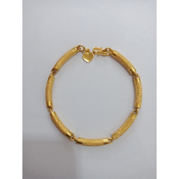 Gelang Kabel lapis mas penang