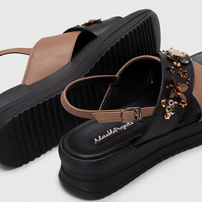 Sepatu Sendal  Zephyr Platform Embellishment by Adorable Projects