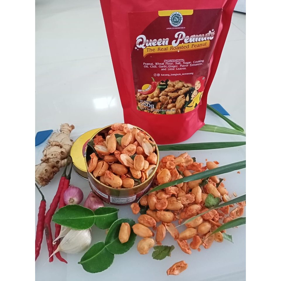 

TERMURAH!! KACANG BANGKOK NADYASNACK 250gram