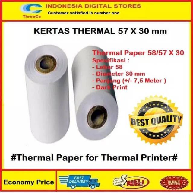 

KERTAS THERMAL 57 X 30