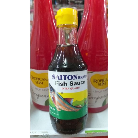 

KZ - saiton brand fish sauce , kecap ikan 200ml