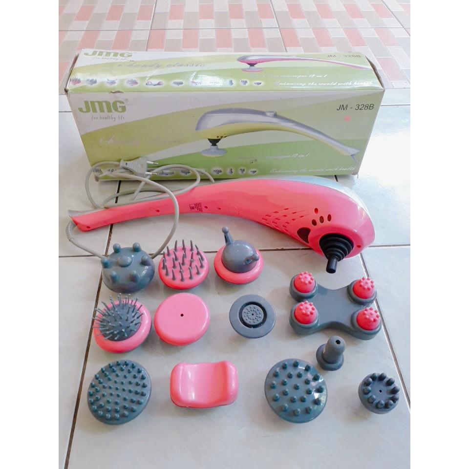 Alat Pijat 12 In 1 JMG FOR HEALTHY LIFE LUXURIOUS MASSAGER ORIGINAL