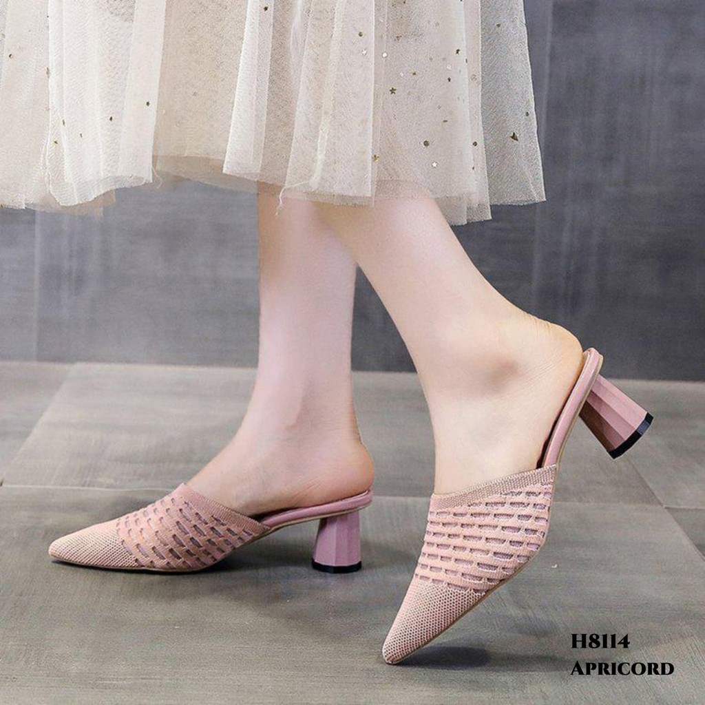 WYN  HIGH HEELS SLOP FASHION KOREA H8114