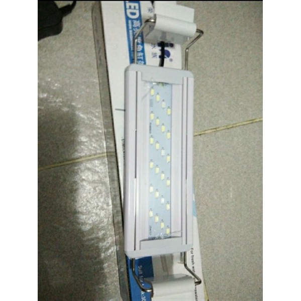 Lampu LED Gantung Lampu Gantung Aquarium Aquascape VOSSO VS A-200 untuk Tank uk 20-30cm