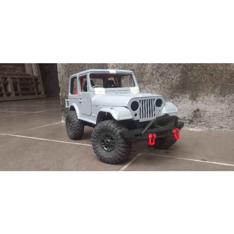 body RC 3Dprint WB 23.5cm tanpa interior