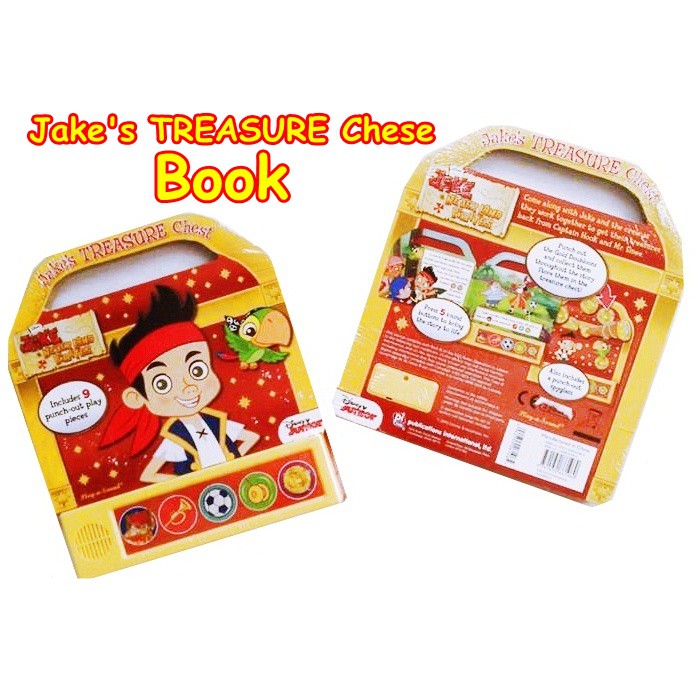 PLAY A SOUND JAKE TREASURE CHEST( BUKU CERITA &amp; BUKU MUSIK )