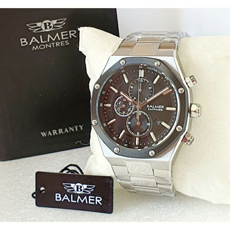 Balmer Jam Tangan Pria BALMER B.8155 SAPPHIRE ORIGINAL Garansi Resmi