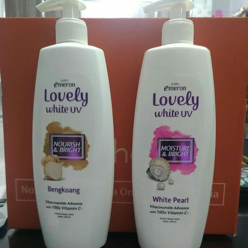 Emeron Lovely White UV 500ml 400ml Body Lotion