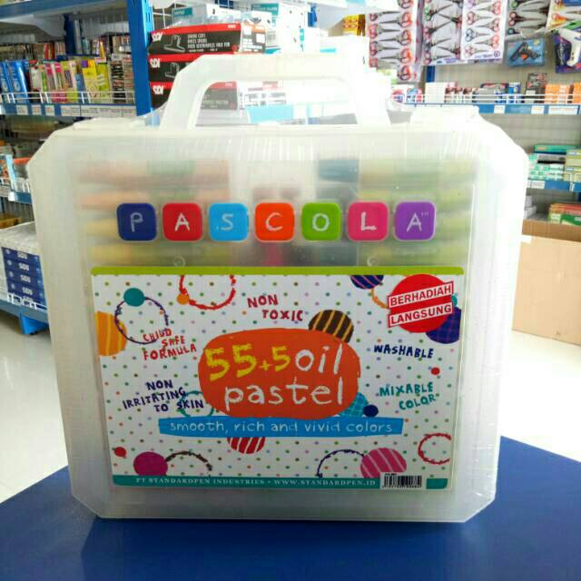 

Crayon 55 warna Pascola Oil pastel