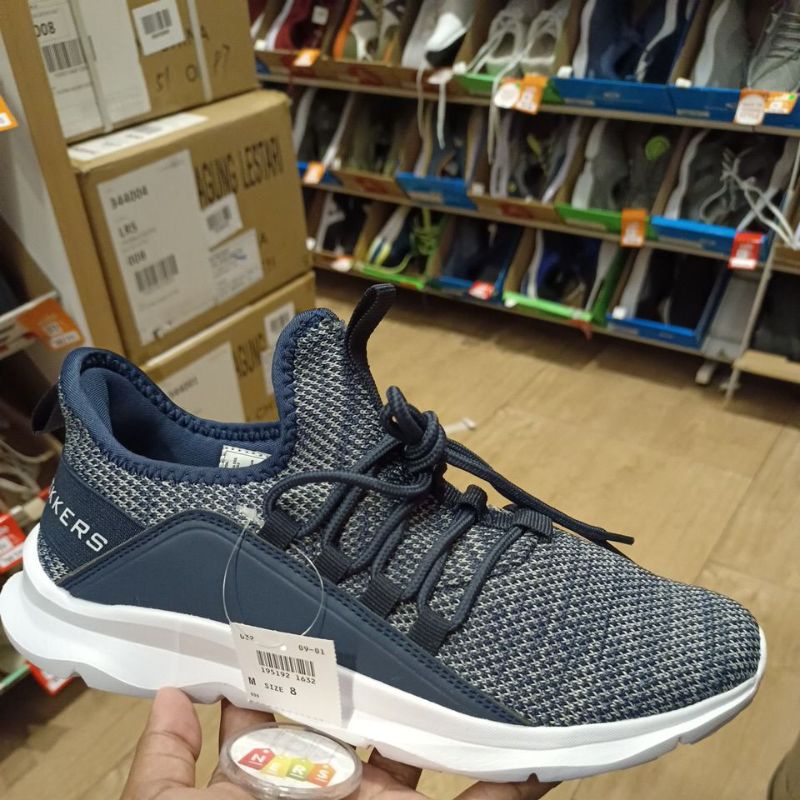 PAYLESS SEPATU PRIA - ASH OX BLUE 195192 CROSS TREKKERS