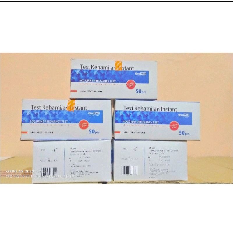 Test pack hamil onemed harga perbox isi50