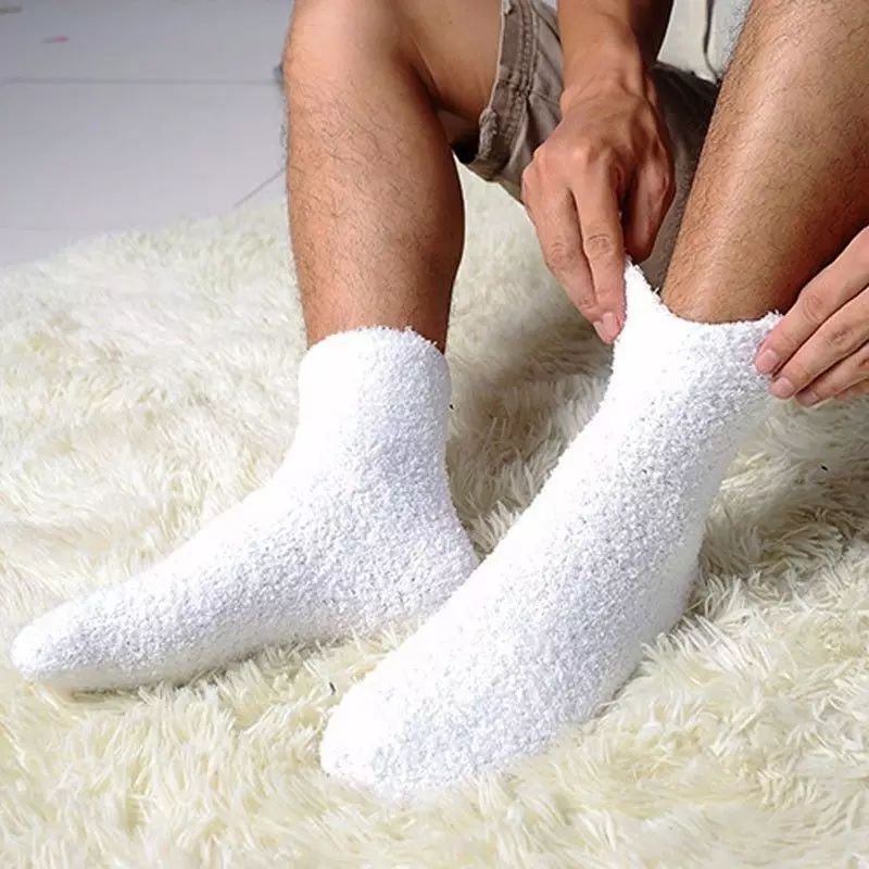 Winter Warm Socks Kaos Kaki Musim Dingin Unisex Women Men