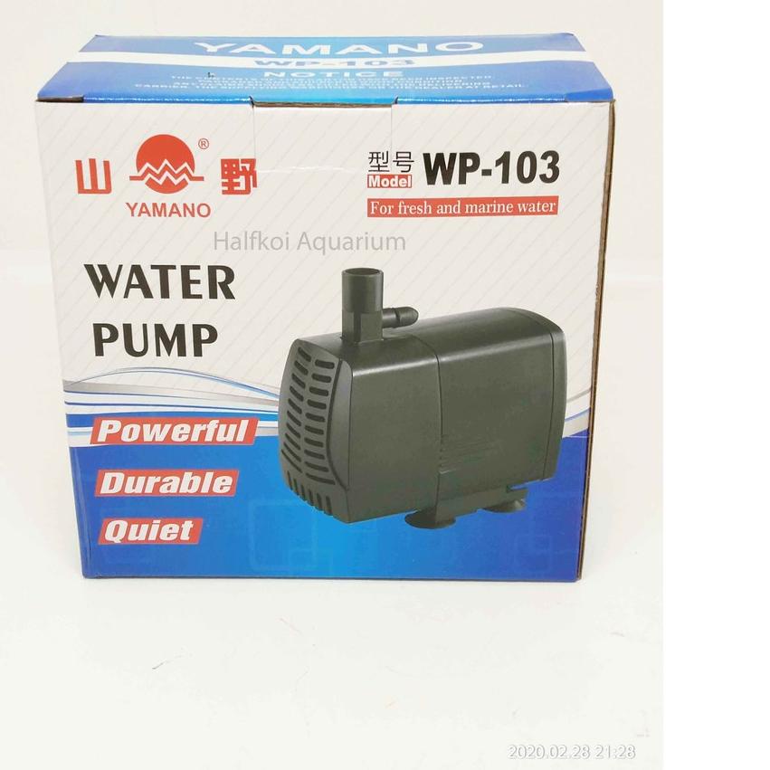 ♀ Mesin Pompa Air Hidroponik Yamano Wp 103 Pancuran Kolam Ikan ✱