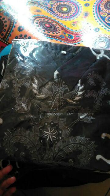 ( 1kg=4pcs) Ayam Jago Ori Nareswari Kemeja Batik Lengan Panjang Batik Solo Seragam Batik Kerja