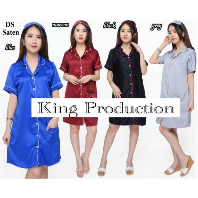 Daster satin silk POLOS