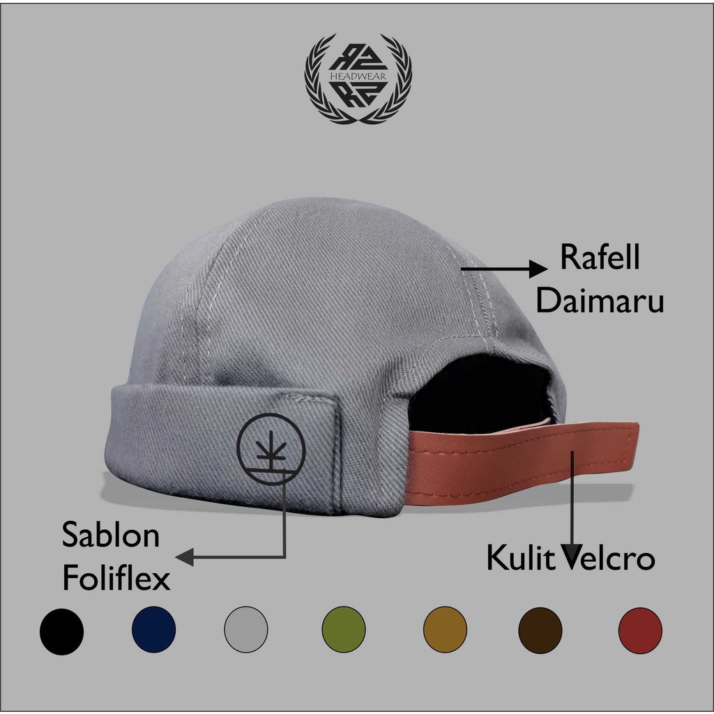 Topi Pria Peci Uas Mikihat Dewasa Logo LGN Kaligrafi Muslim Kwalitas Import