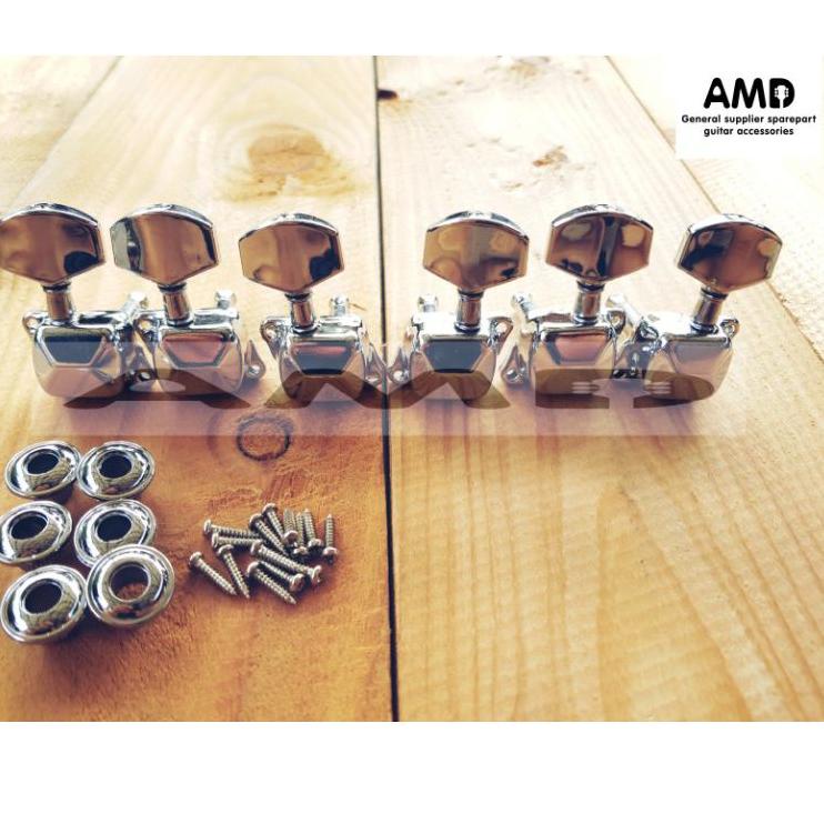 Lebih Populer head machine atau tuning peg dryer gitar akustik elektrik model yamaha f310 original