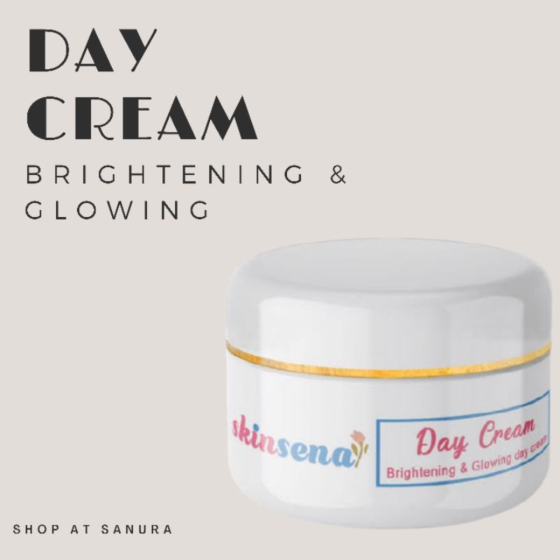 Skinsena Day Cream Brightening and Glowing (Krim Siang Kemasan Ekonomis)