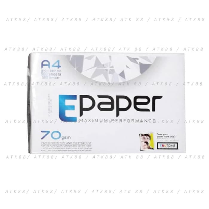 

Promo Kertas HVS A4 70 gsm - EPaper Limited