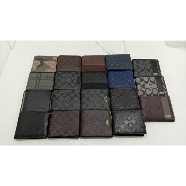 coach men dompet wallet ori original