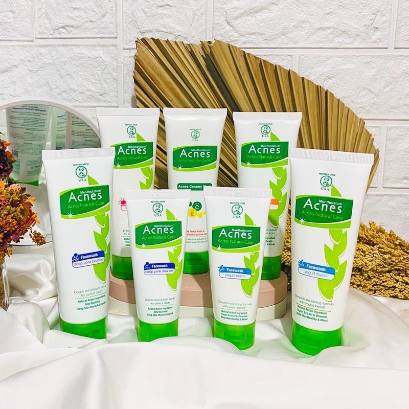 Acnes Face wash - sabun muka wajah jerawat berminyak