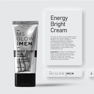 ⭐BAGUS⭐ [ECER] MS GLOW MEN BASIC | Face Wash Cream Serum