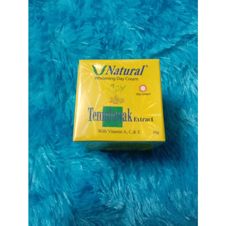 V Natural Day Cream 20 Gr (Extrack Temulawak)