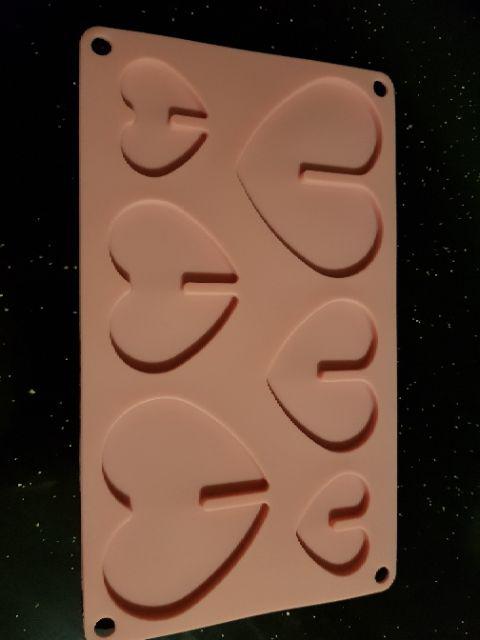 Cetakan Silikon Coklat Love Sheet I