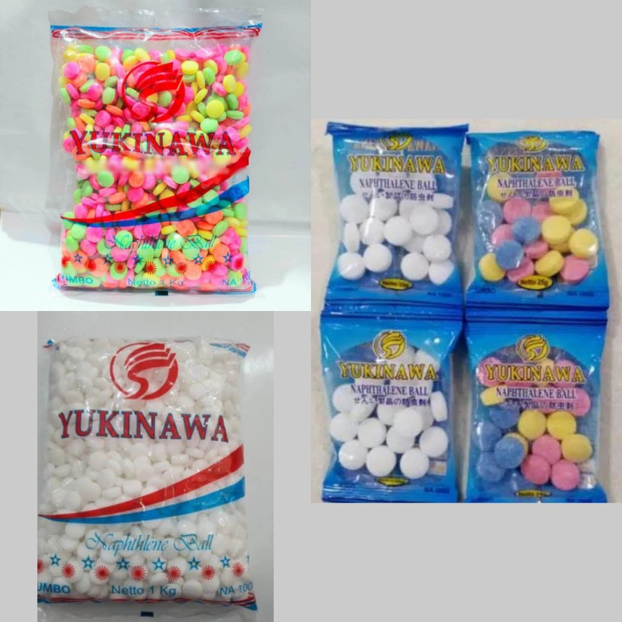 Kamper Warna 25 gram Pengusir Bau, Kecoa, Tikus DLL/Kapur Barus Mantap OKE