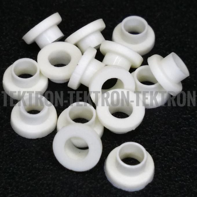 Bushing Plastik Isolator u. jengkol to220 pendingin heatsink tektron22 Diminati Banget