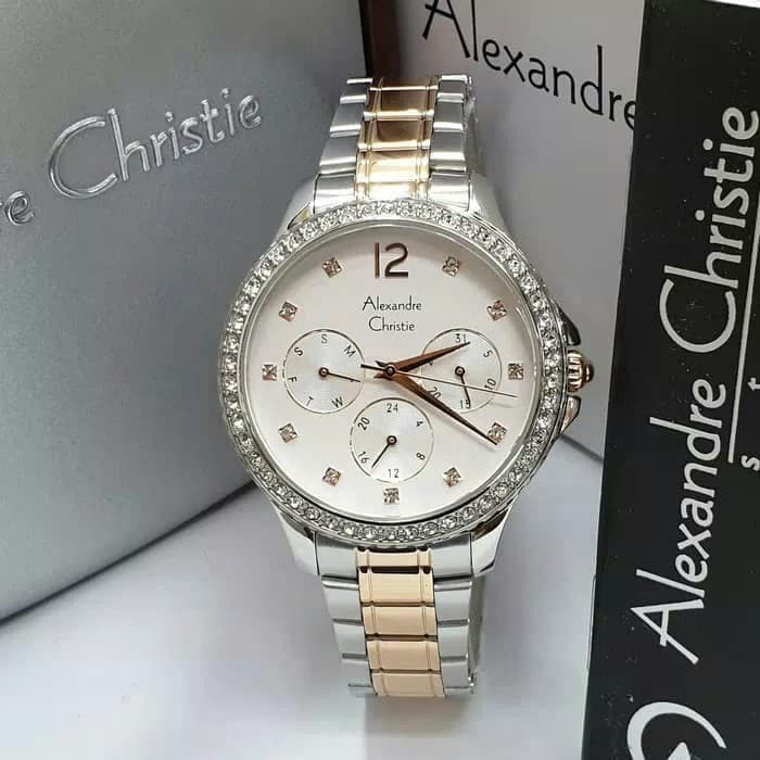 JAM TANGAN WANITA ALEXANDRE CHRISTIE AC 2768 ORIGINAL GARANSI RESMI 1 TAHUN