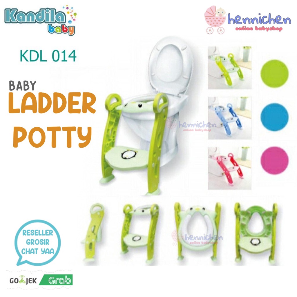 KANDILA BABY POTTY WITH LADDER DUDUKAN TOILET PLUS TANGGA KDL-014