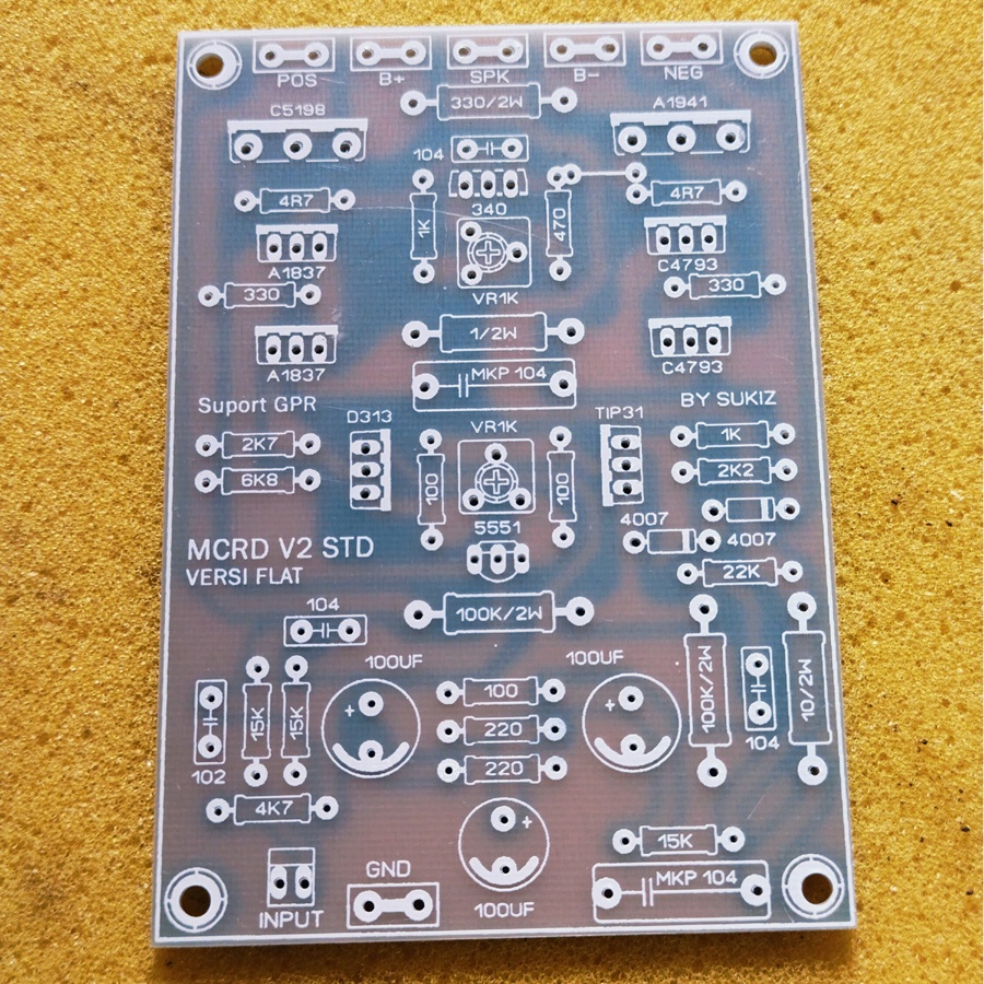PCB MCRD V2 FLAT STD