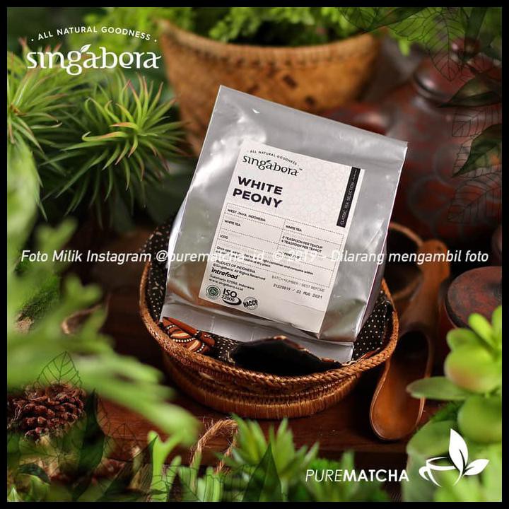 

Singabera - White Peony 10Gr Sample Silver Needle Tea Teh Putih Indo