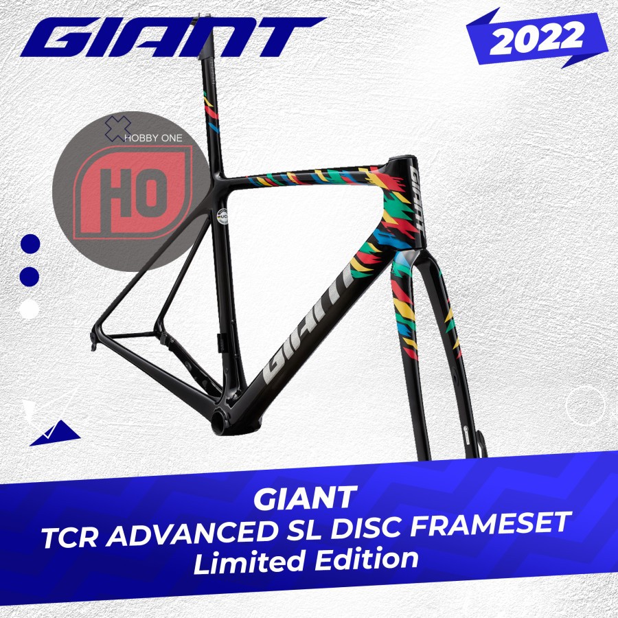 GIANT TCR ADVANCED SL DISC LIMITED FRAME SET 2022