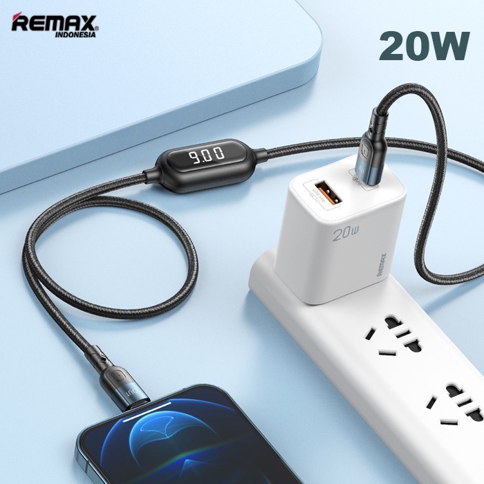 Remax 20W High Power Smart Display Data Kabel RC-193i 100% Original
