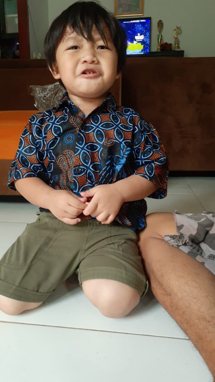 Kemeja Batik Anak - Batik Anak - Baju Batik Anak Laki Laki Umur 2-12 Tahun Hem Batik Anak Pendek