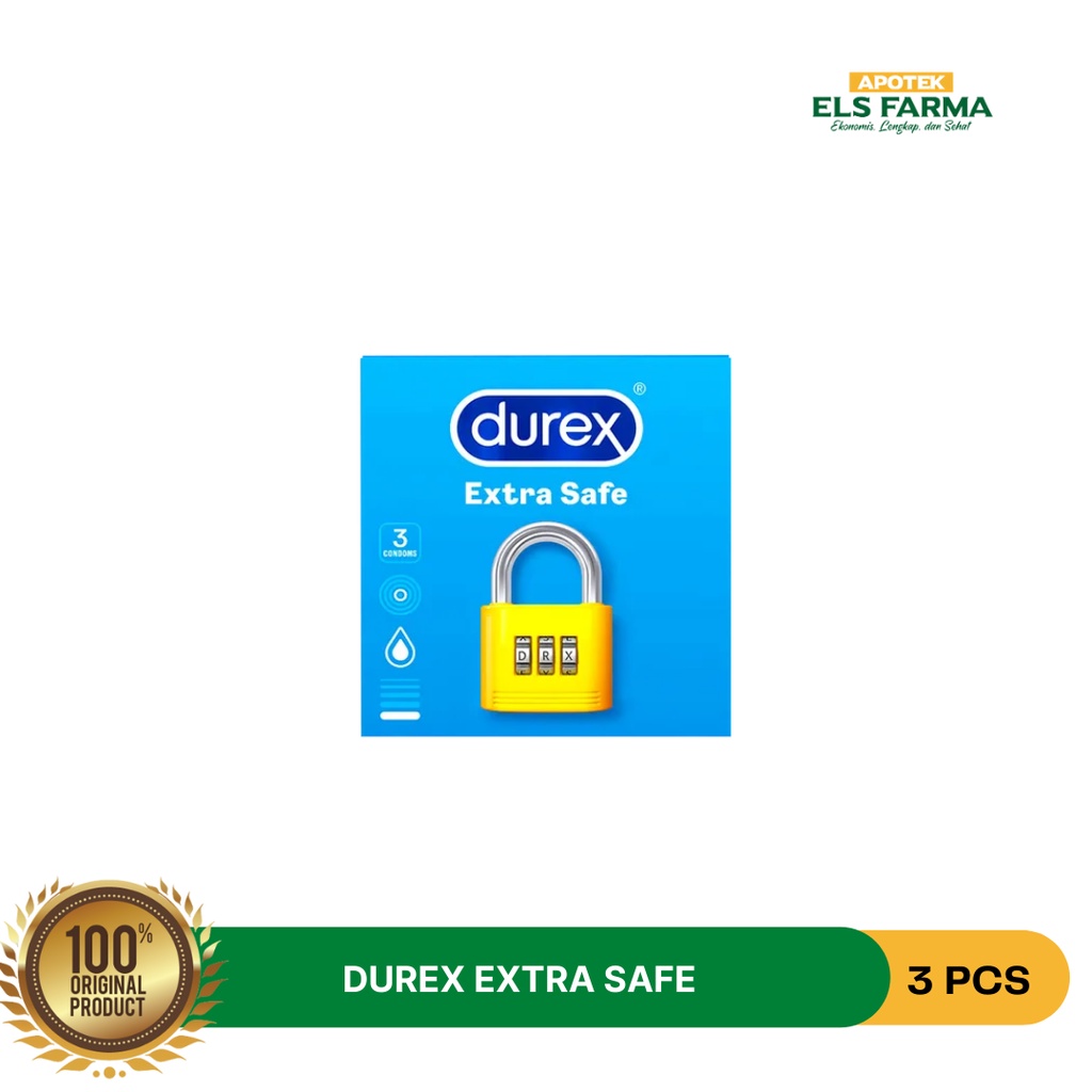 KONDOM DUREX EXTRA SAFE