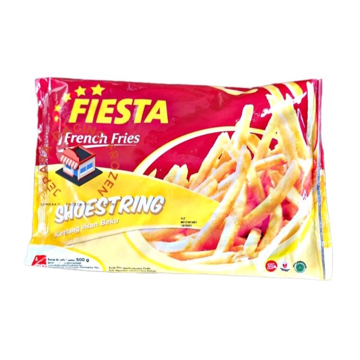 

FIESTA FRENCH FRIES SHOESTRING 500 GRAM