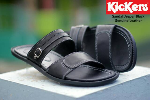 SANDAL KULIT ASLI KICKERS JESPER