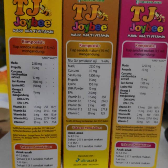 Tresno Joyo Joybee madu multivitamin 100m