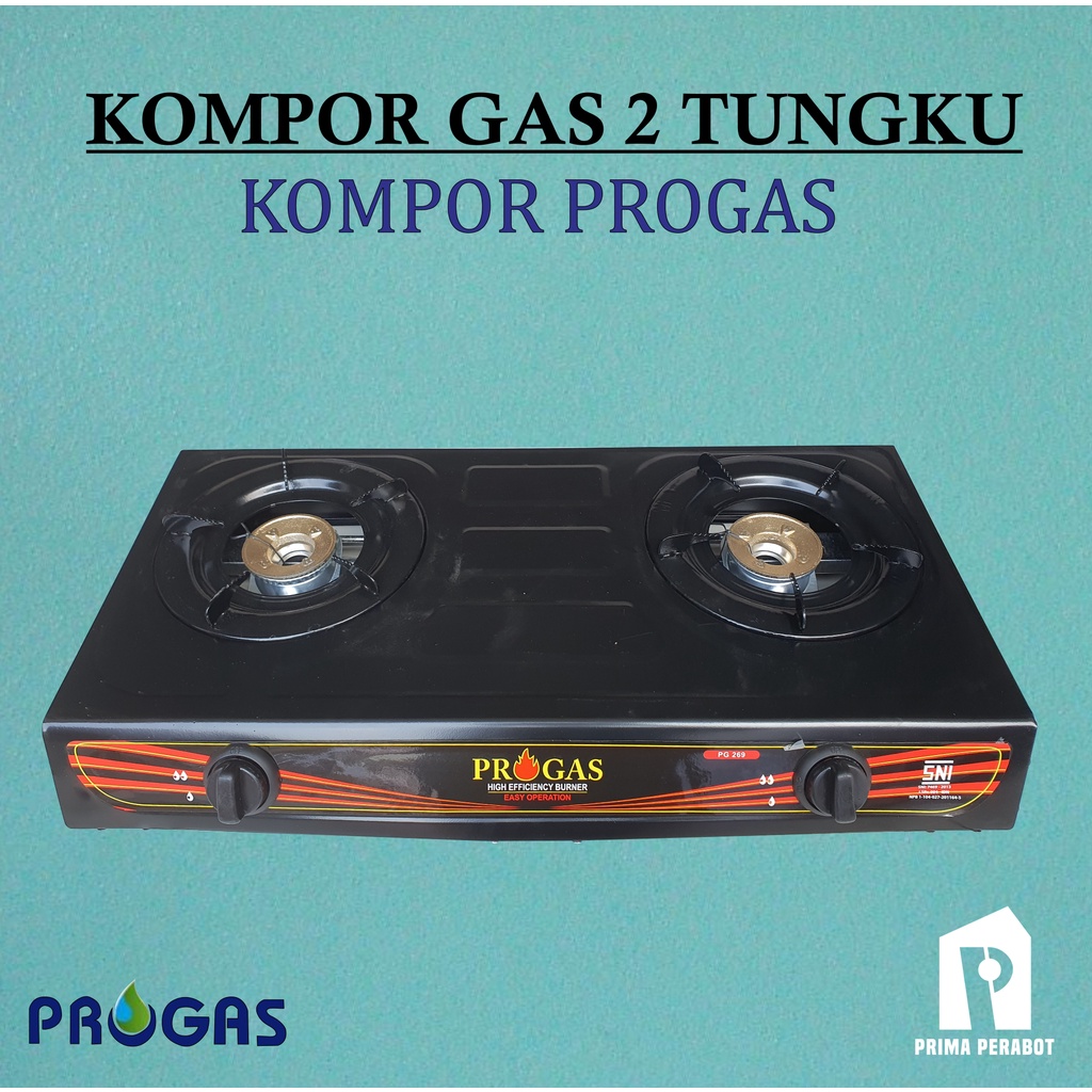 Kompor Gas 2 Tungku Progas PG 269