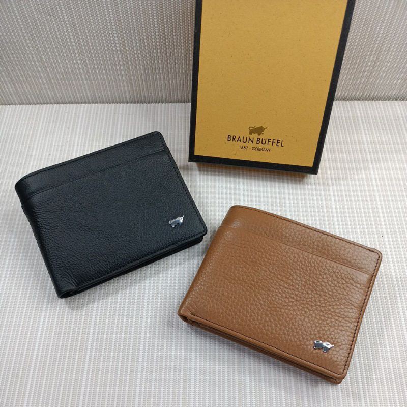 Dompet lipat pria Braun Buffel kulit asli #SL25