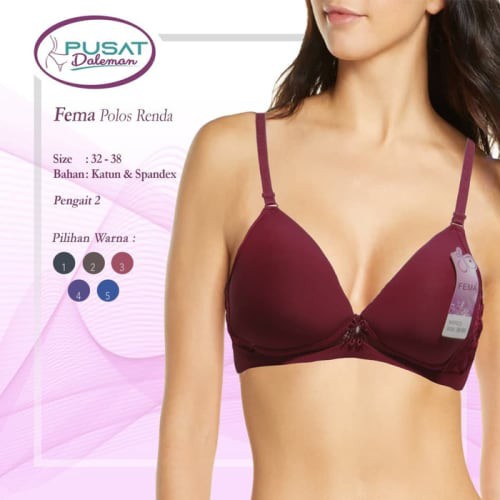 Sale GROSIR BH BRA 1851 FEMA POLOS RENDA
