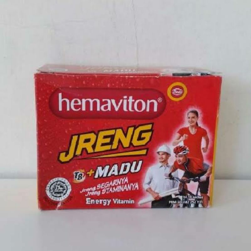 

Hemaviton Jreng 1 Box 10 Sachet